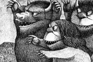 2 illu di Maurice Sendak, albo Nel paese dei mostri selvaggi